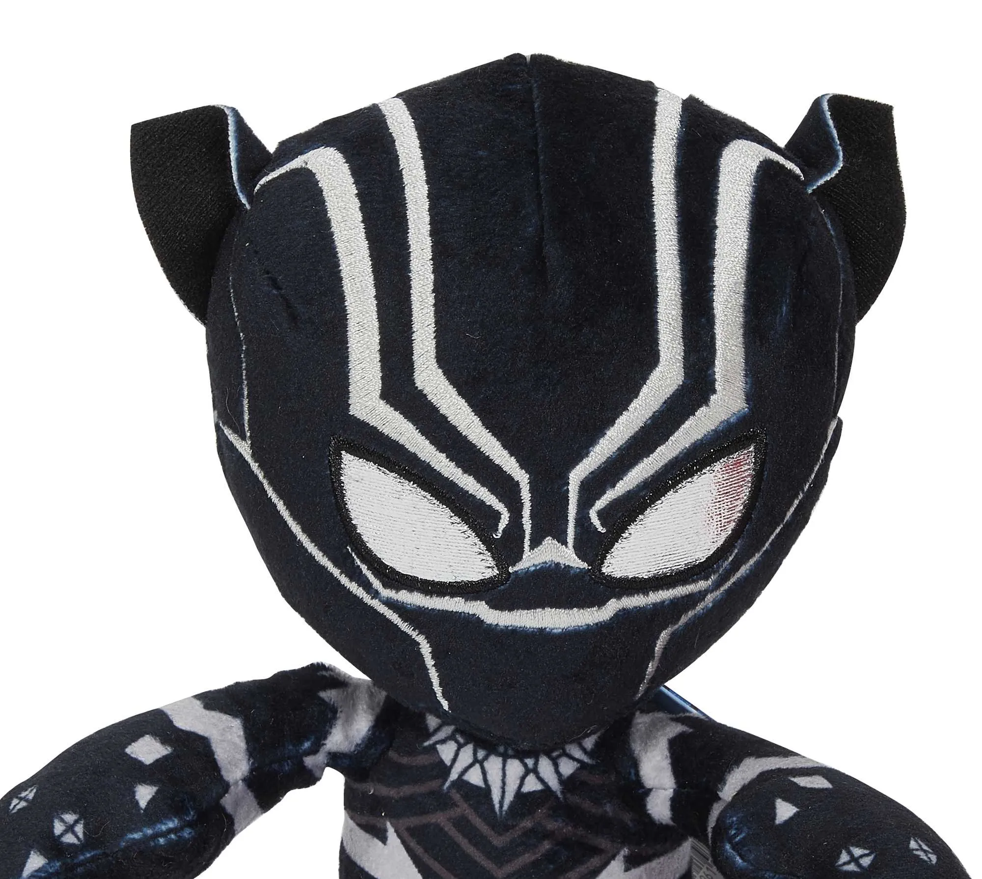 Marvel Plush Character, 8-inch Black Panther Super Hero Soft Doll