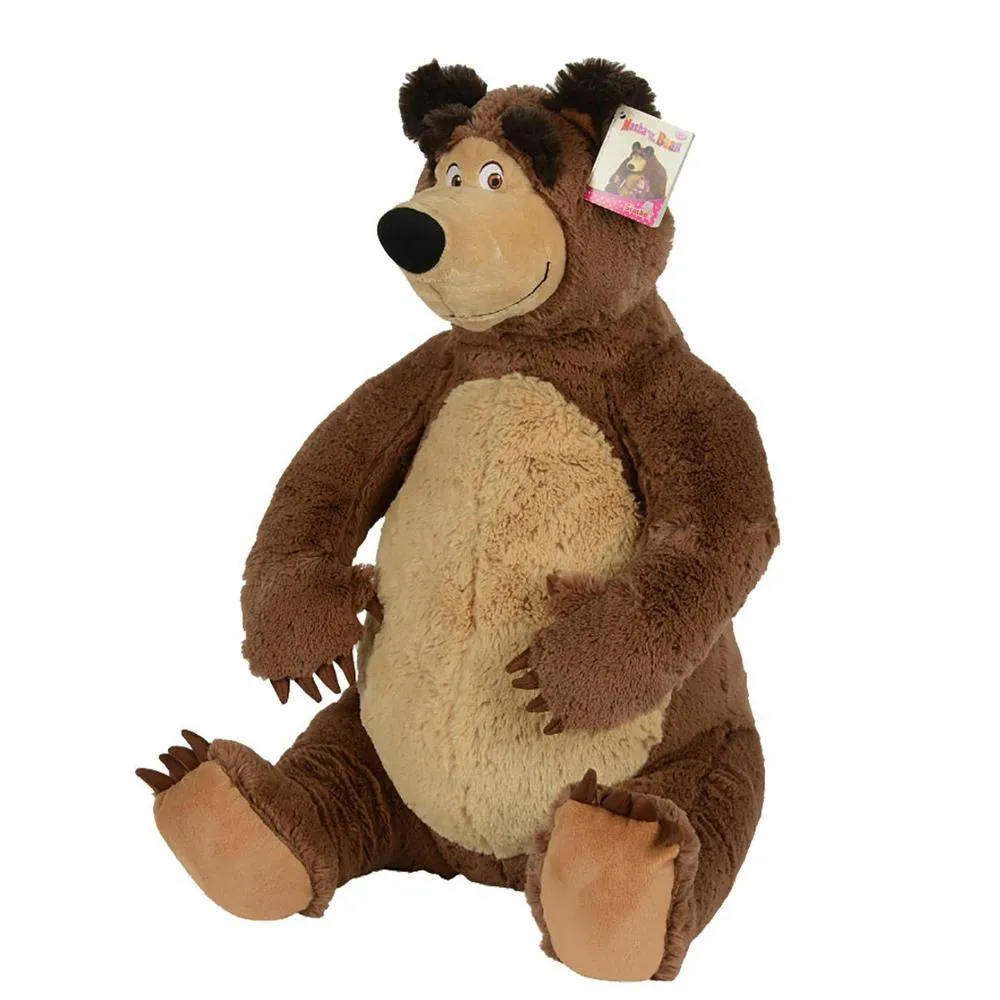 Masha And Bear Toys Russian Language Baby Plush Toy