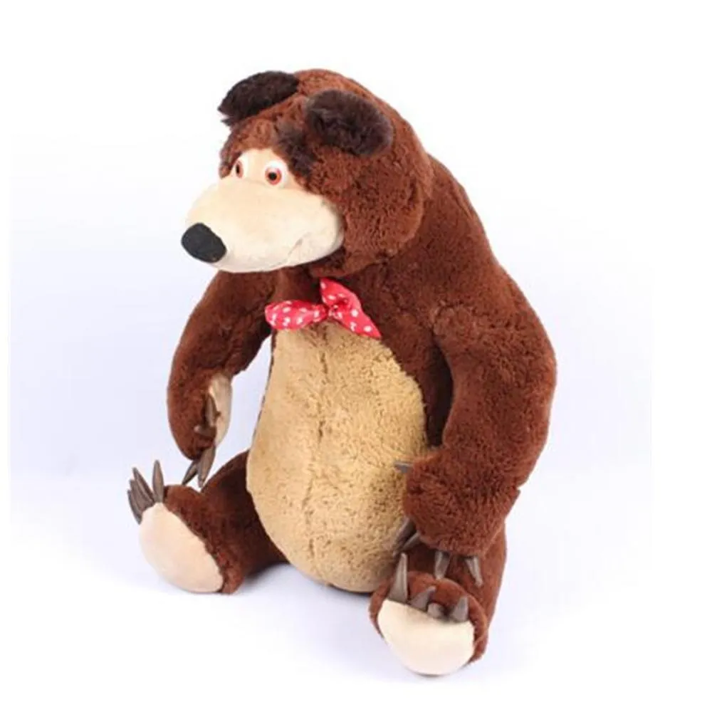 Masha And Bear Toys Russian Language Baby Plush Toy
