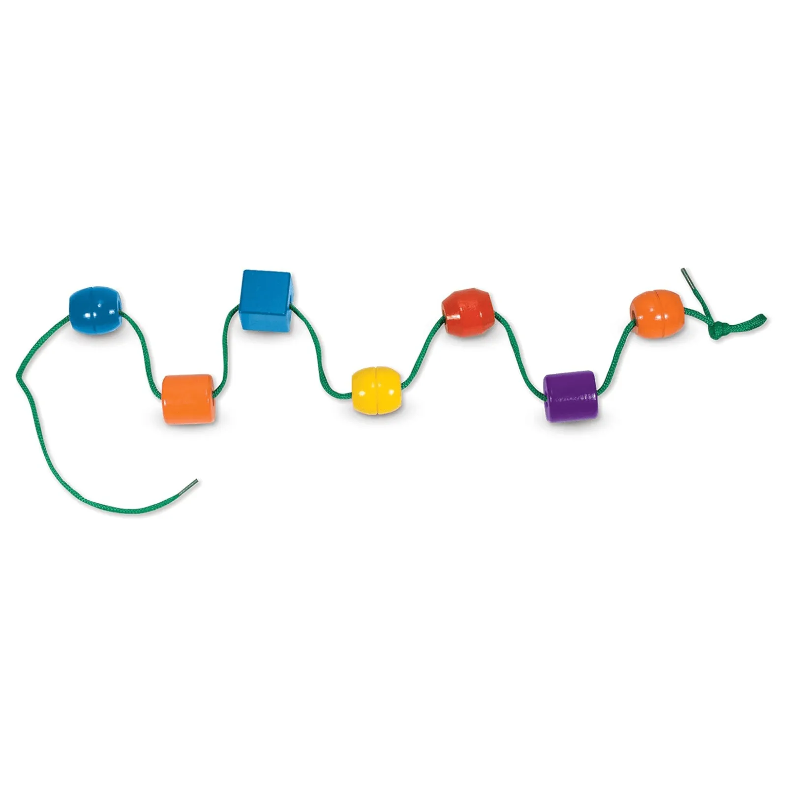 Melissa & Doug Jumbo Colour Wooden Lacing Beads Educational Toy Age 3 