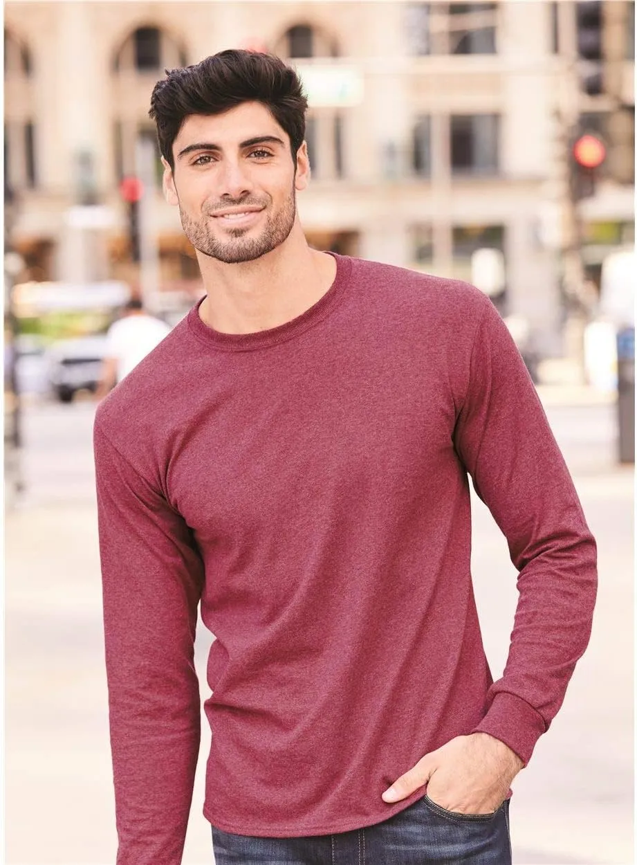 Men's Long Sleeve T-Shirt Binge Watching is regardless pylon mundane My Cardio Funny Remote TV Movie Lover Humor 