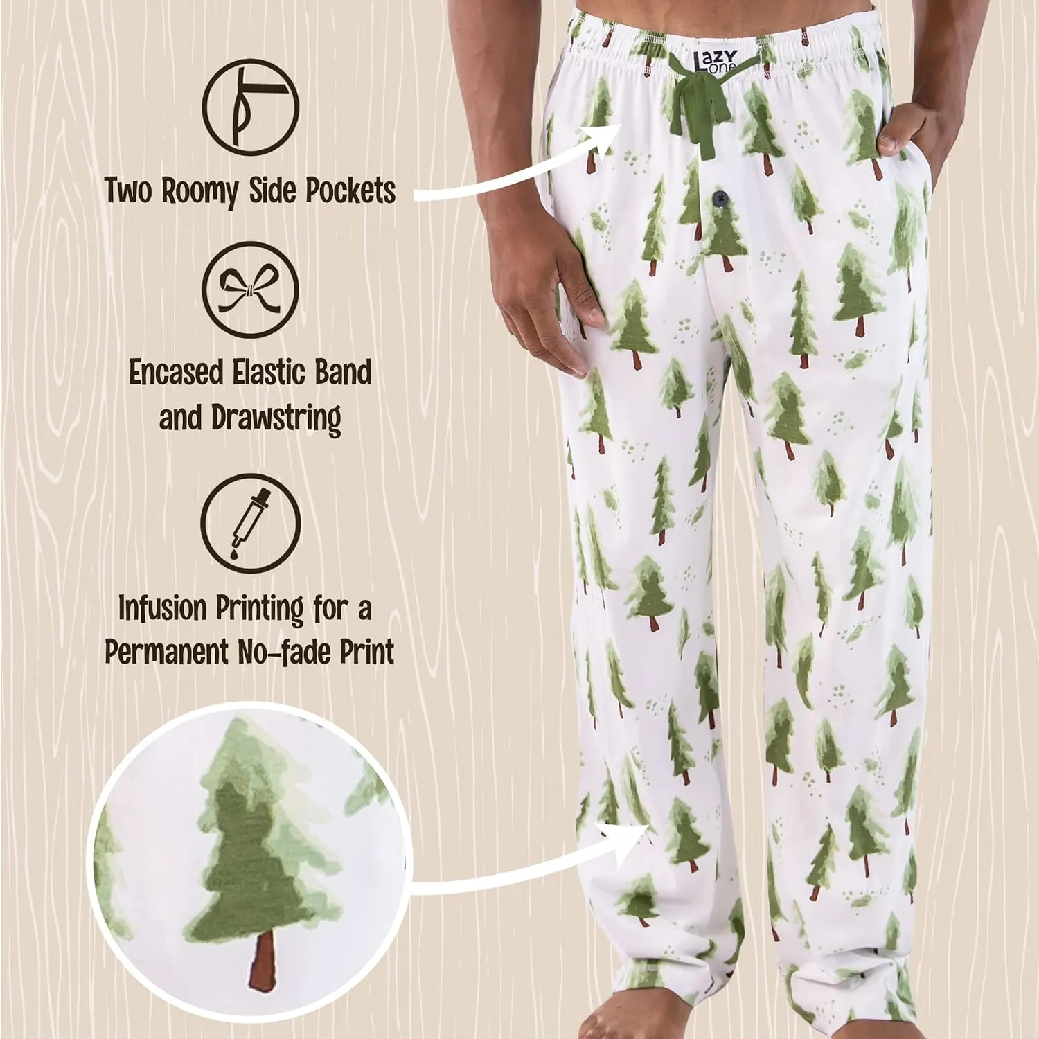 Men's Separate Bottoms, Lounge Pants, Funny Lazy reasonably One Novelty Pajama Pants For Men, 