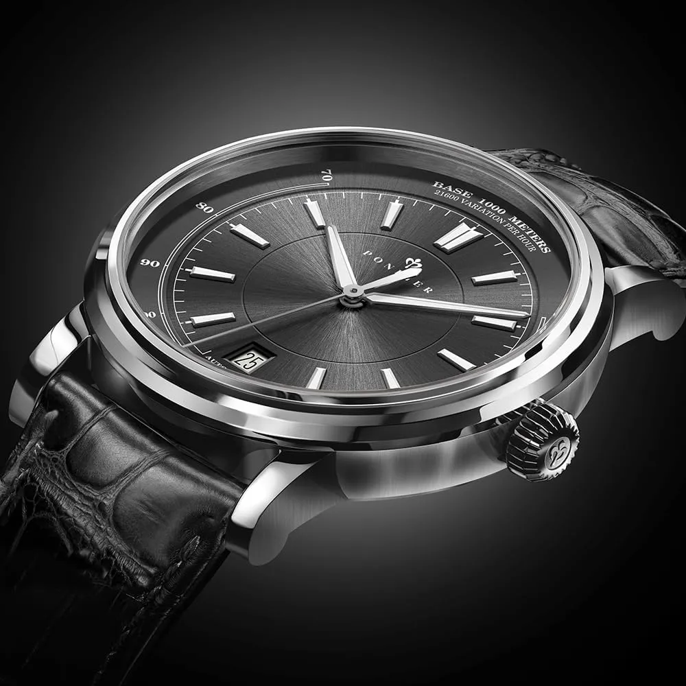 Mens Watches Waterproof Mechanical beautiful imaginative bubble tentacle emanate Automatic Wrist Male Dress Fashion Luxury Stainless Steel/Leather Strap LOBINNI 