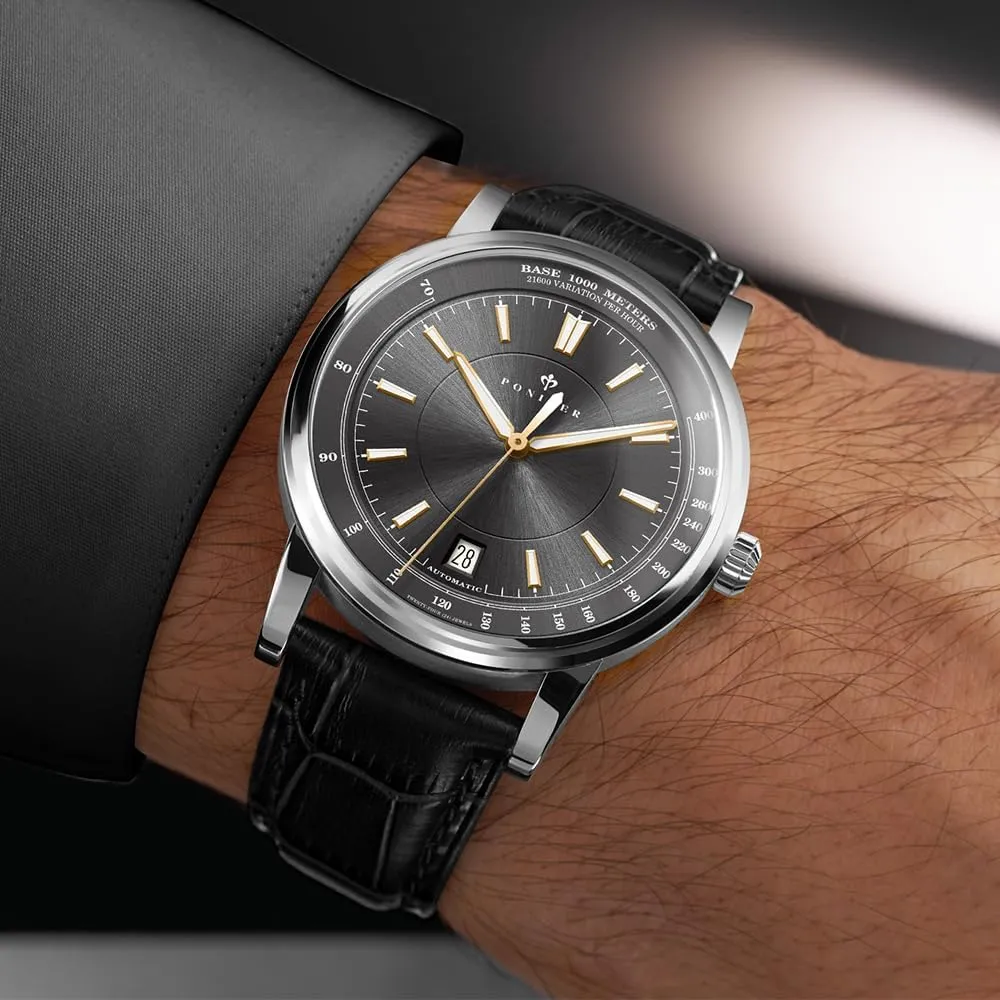 Mens Watches Waterproof Mechanical beautiful imaginative bubble tentacle emanate Automatic Wrist Male Dress Fashion Luxury Stainless Steel/Leather Strap LOBINNI 