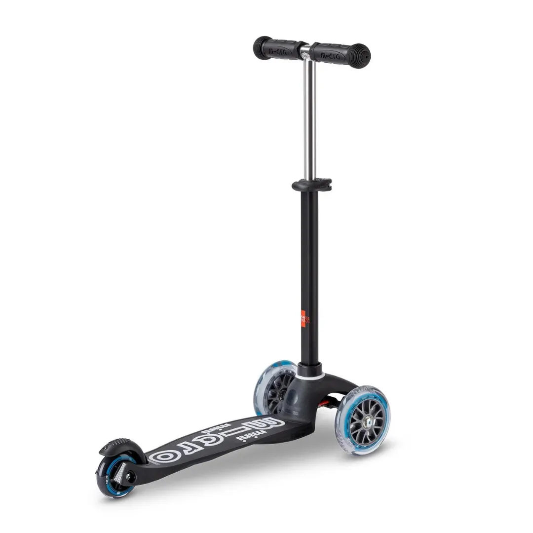 Micro Scooter Mini Deluxe Eco 3 Wheel Scooter Black