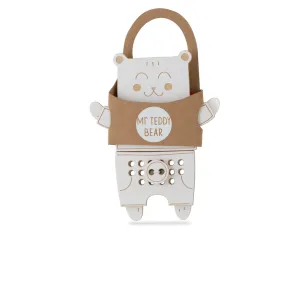 Milin Wooden Lacing Toy - Mr Teddy Bear