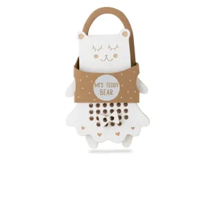Milin Wooden Lacing Toy - Mrs Teddy Bear