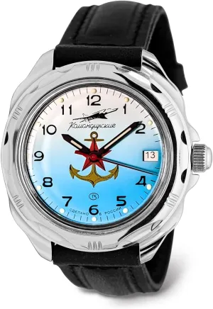 Military Mechanical Wrist Watch | Fashion | Business | Casual Men??s Watches | demobilize Model Series 084 VOSTOK | Komandirskie Naval Air Forces Commander Russian 