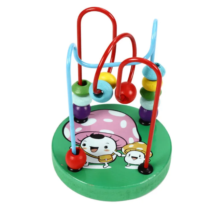 Mini cartoon animal waves on wooden toys 2-4 years old early education puzzle children's toys 0.2 factory direct sales