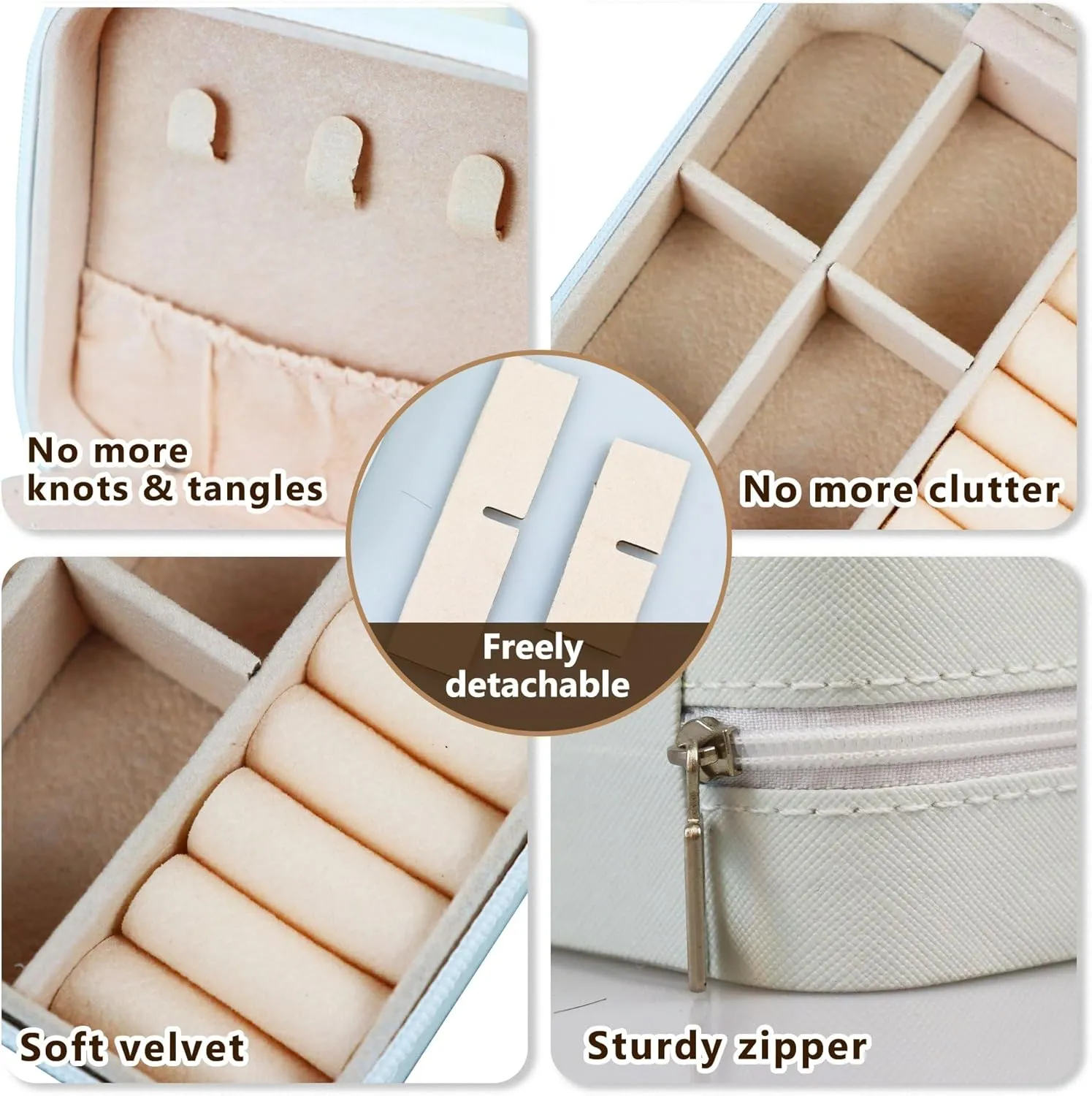 Mini Fashion Jewelry Organizers Travel Essentials unanimous Birthday Gifts for Girls Women PU Leather CHIGUA Jewelry Travel Case Jewelry Ring Earring Box Crazy Cartoon Character Fire 