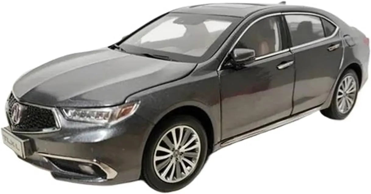 Mini Simulation Toys(Silver) electron spiny 1:18 for Honda Acura TLX-L Alloy Car Model Simulation Collection Ornament 