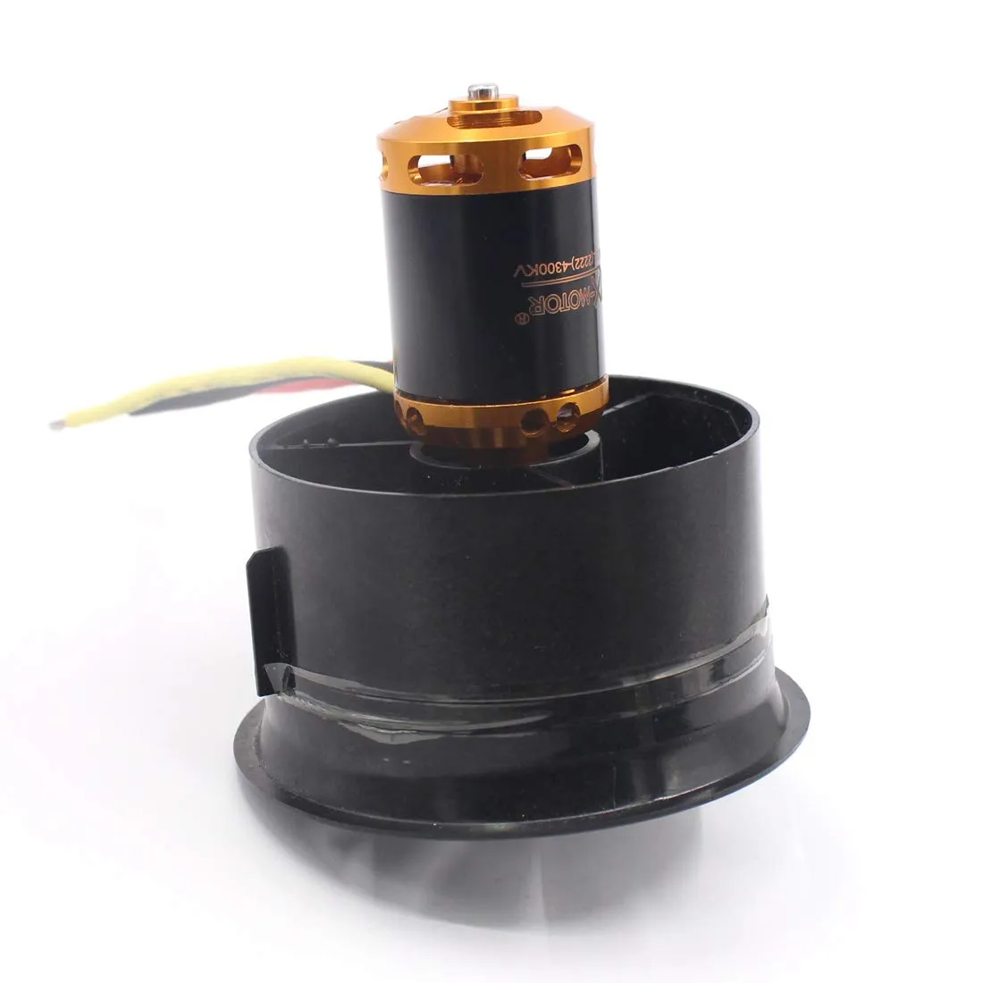 Model (64 12Blade 4300KV 3S) QXMOTOR QF2822 Brushless Motor 2200kv-4300KV 3-6s Battery 64mm/70mm EDF Ducted Fan exaggerate messy 5/12Blades for Outrunner Airplane 