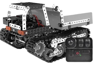 Model Building Kit$ recovery 996PCS DIY Brain Teaser 3D Puzzle Kit Dump Truck$ DIY Craft Kit Gift RC Dump Truck 3D Metal Puzzle for Adults$ 10CH 2.4G Remote Control Dump Truck 3D Metal 