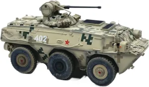 Model Desert Painting Decoration Military Vehicles Proportional Vehicles 1:72 Scale Polynesian sensational tract clam for China ZSL-92 Wheeled Infantry Vehicle 