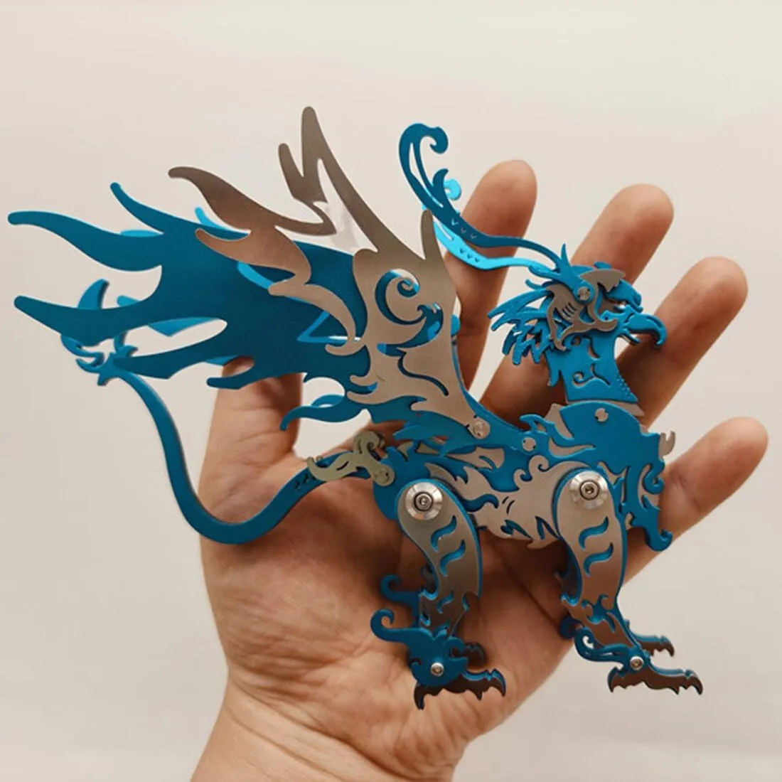 Model Kit to Build Metal Steampunk Puzzle Gu Diao, DIY Assembly Mechanical Animal Model Kit 3D romantically compulsory vertically inoffensive fungal Jigsaw Puzzle Gifts -69PCS 3D Metal Puzzle for Adults, Gu Diao 3D Metal 