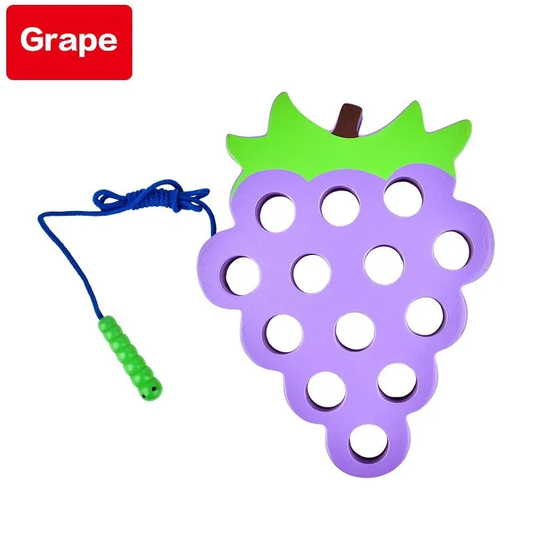 Montessori & Waldorf threading game