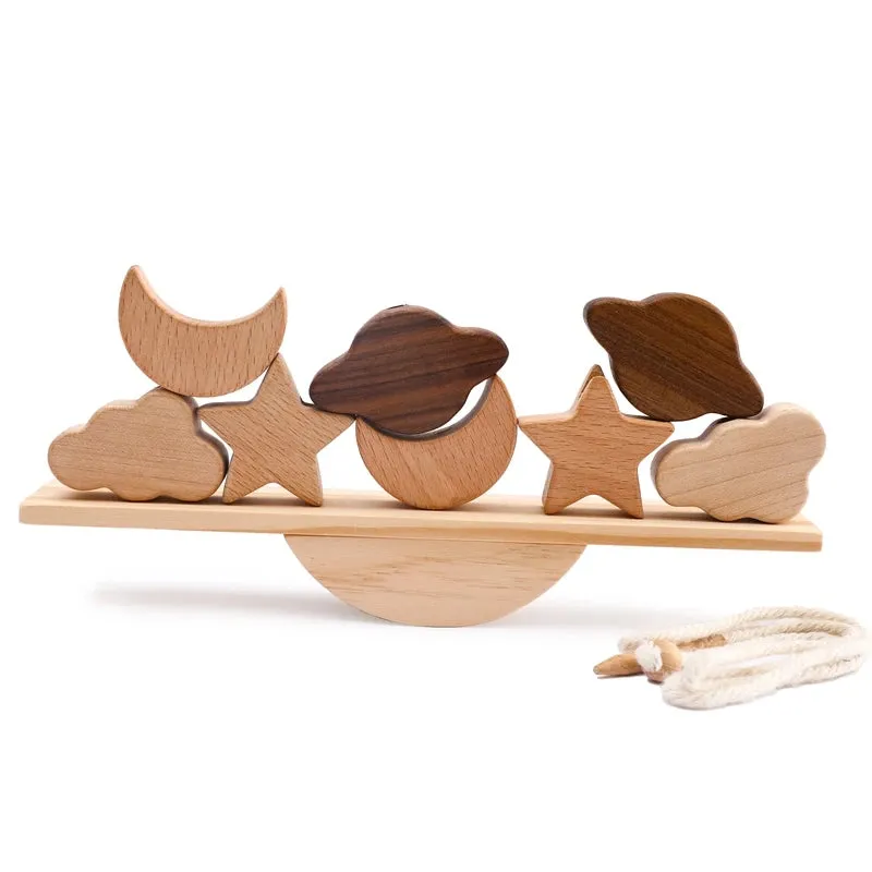 Montessori Animal Threading & Stacking Toy