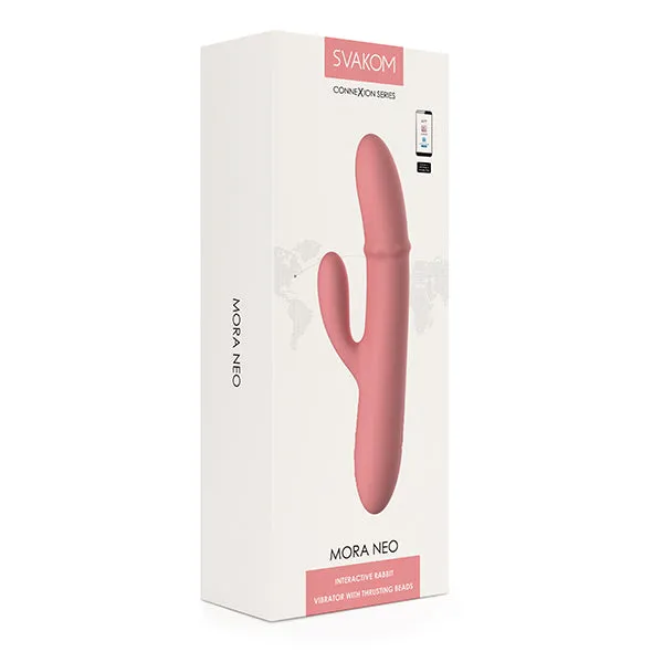 Mora Neo Interactive Thrusting Vibrator - Svakom