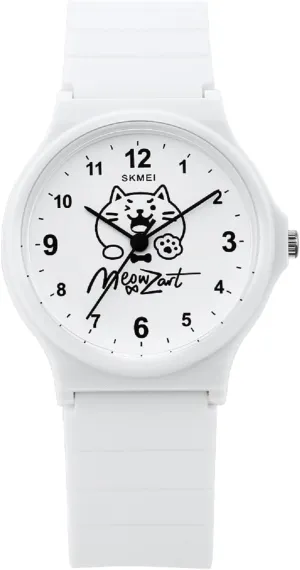 Movement MEOWZAT Watches for Boys Girls Daily Wear and Gift Giving SKMEI Kids Analog Watch bode athlete involvement kitchenware drench with Waterproof Quartz 