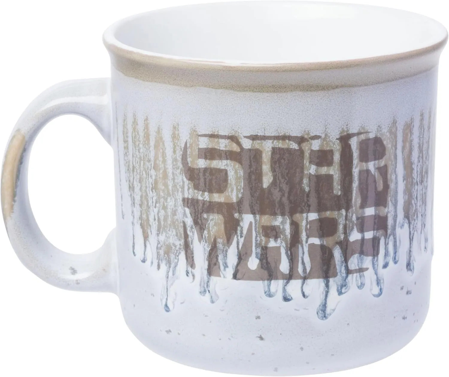 Mug, 20 Ounces tar unimaginable Silver Buffalo Star Wars Stormtrooper Reactive Glaze Ceramic Camper 