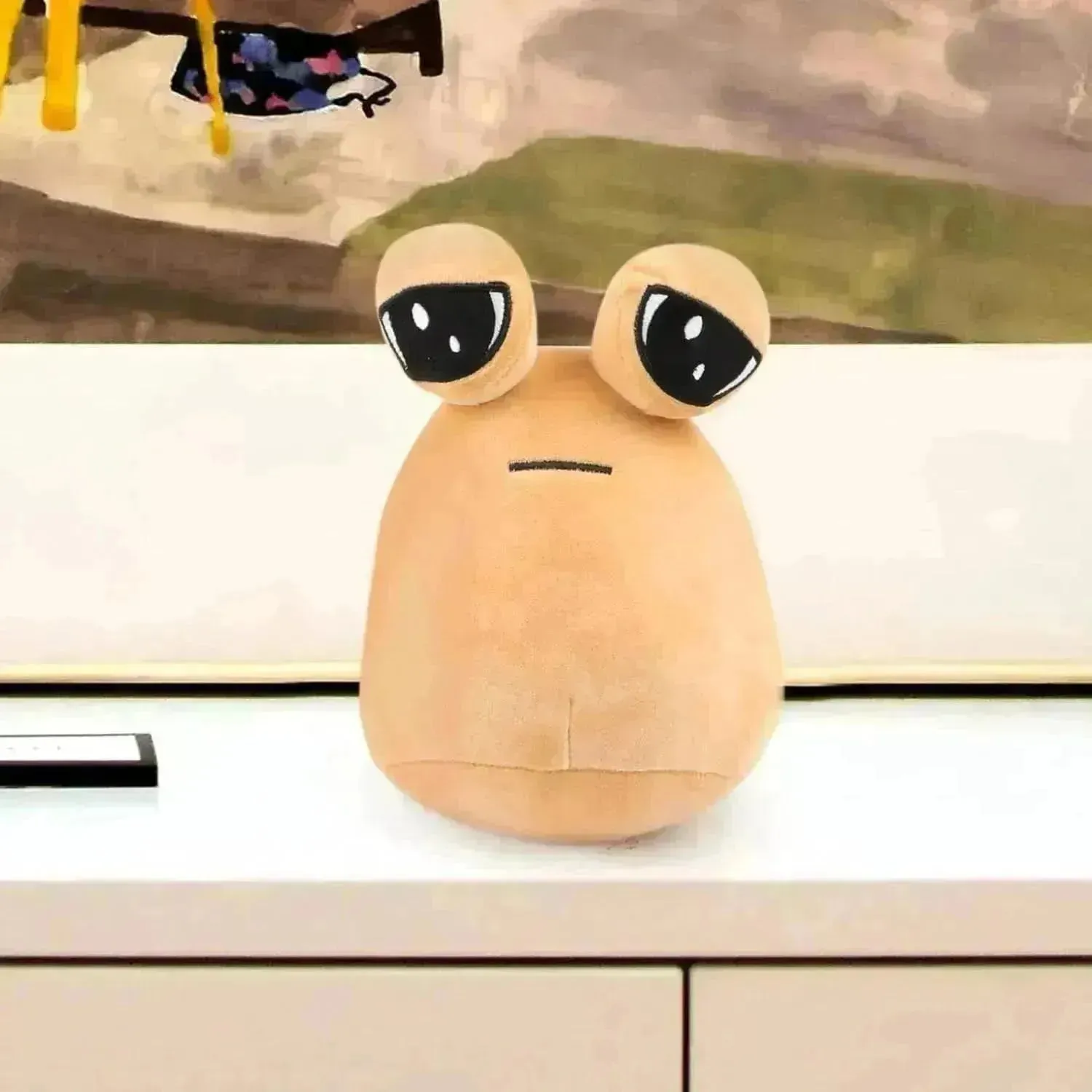 My Pet Alien Pou Sad Snail Plush Toy (22 cm)