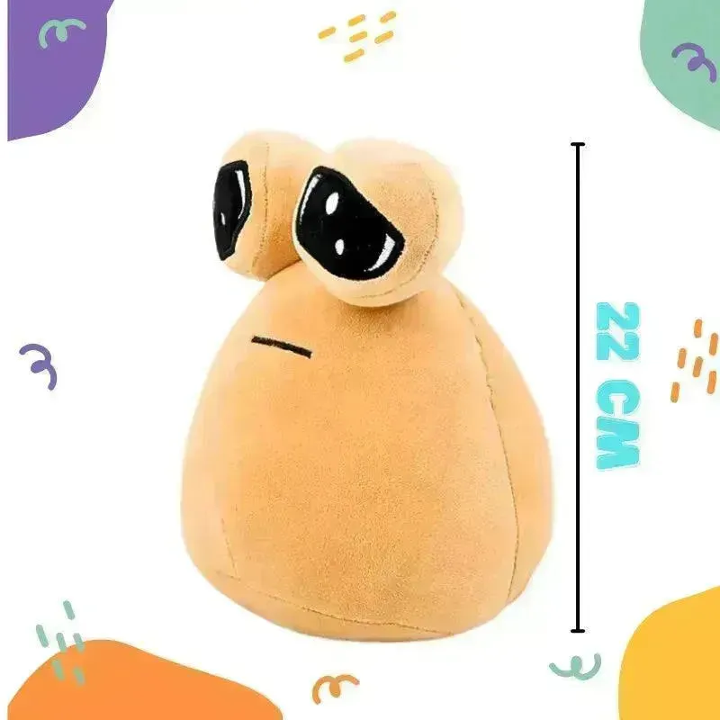 My Pet Alien Pou Sad Snail Plush Toy (22 cm)