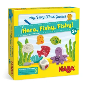 My Very First Games - Here, Fishy, Fishy! Magnetic Game made from sustainably sourced wood