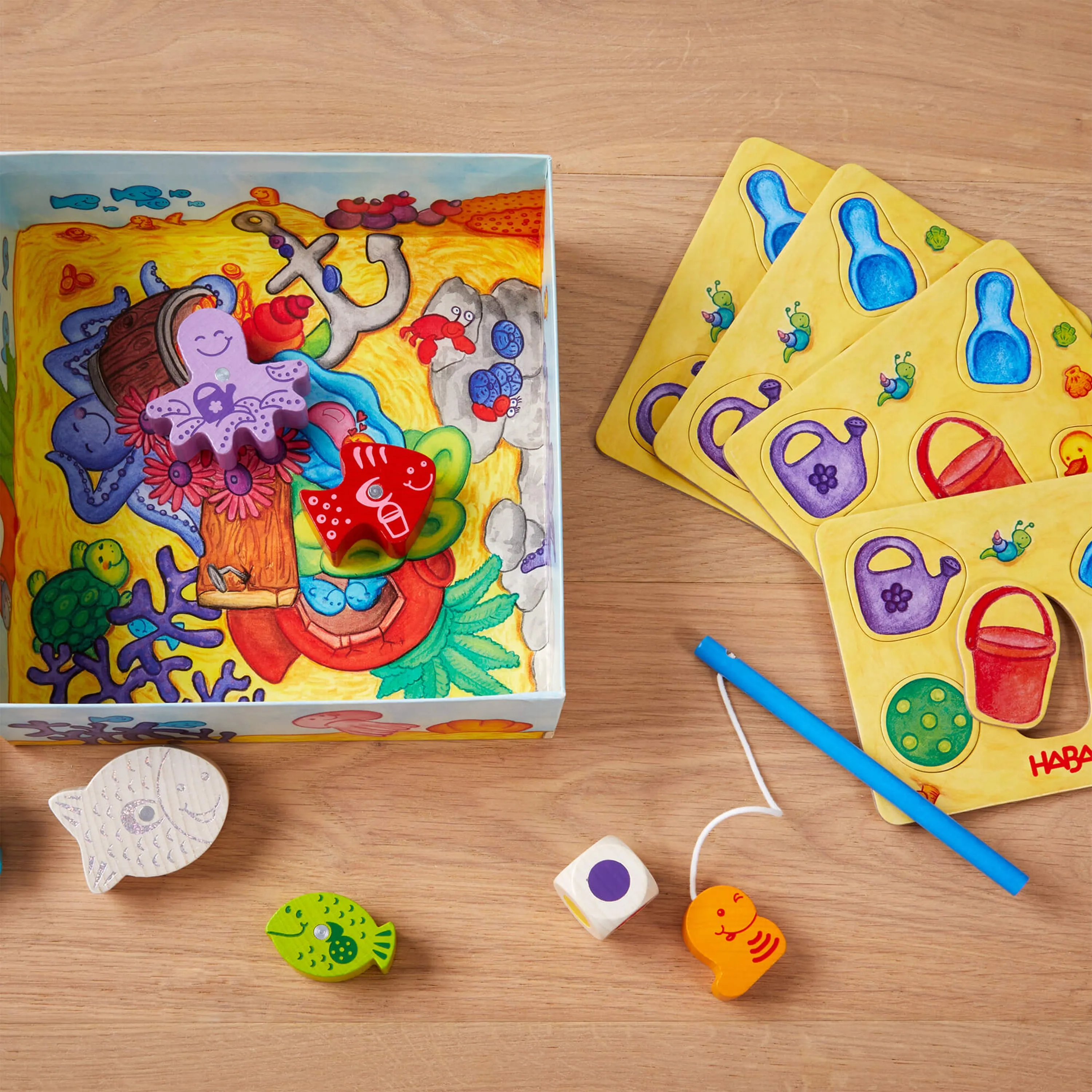 My Very First Games - Here, Fishy, Fishy! Magnetic Game made from sustainably sourced wood