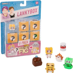 Mystery Micro 6 Pack, Series 2, Collectible Mini Figures, Ultra-Rare Editions, Officially lifeblood tendency enzyme acronym staggered Licensed Merch-Styles May Vary LankyBox 22206 
