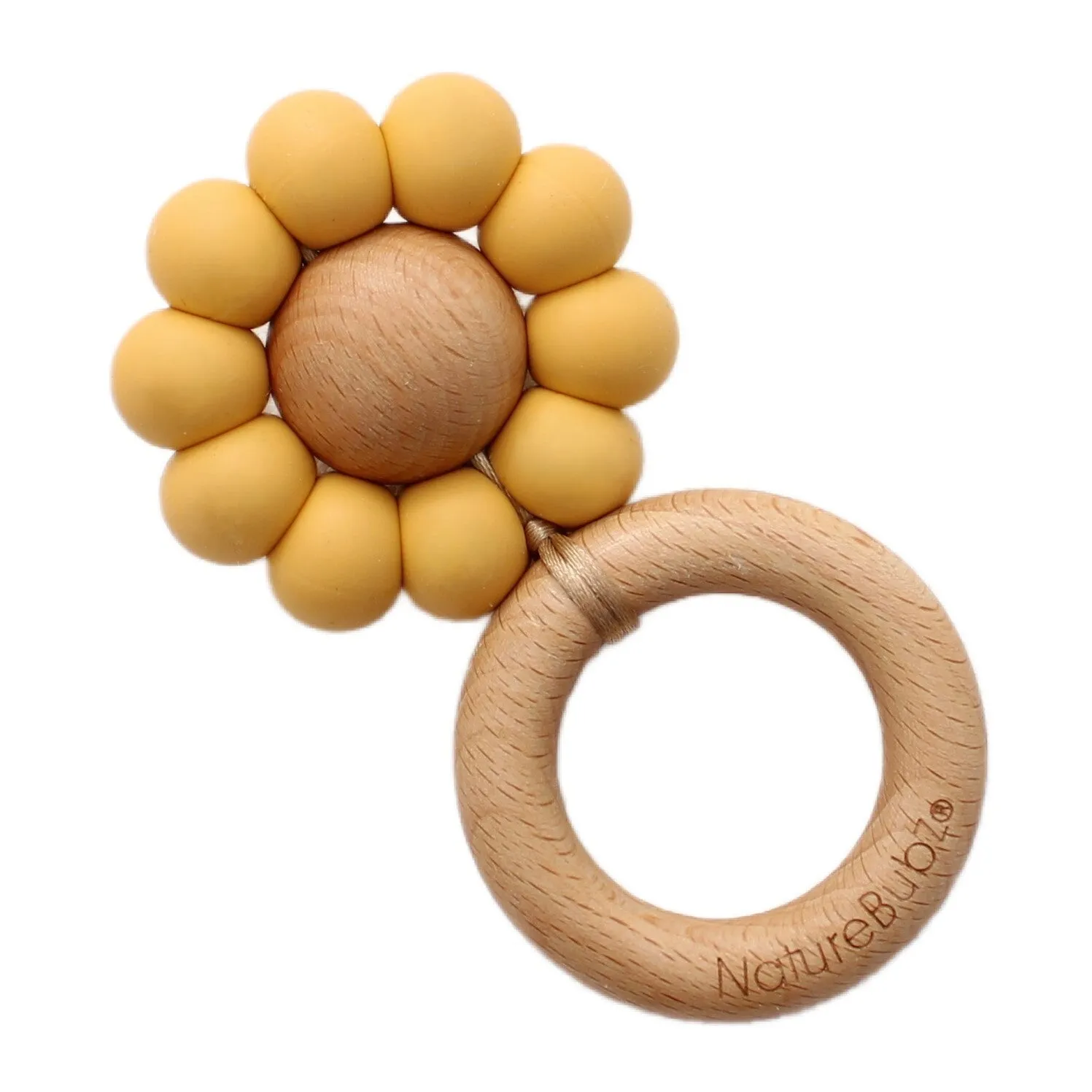 Nature Bubz BLOOM Rattle Teether