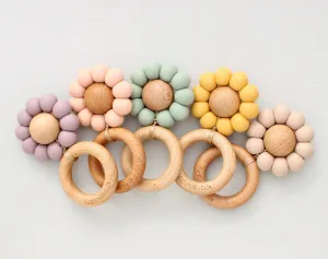 Nature Bubz BLOOM Rattle Teether