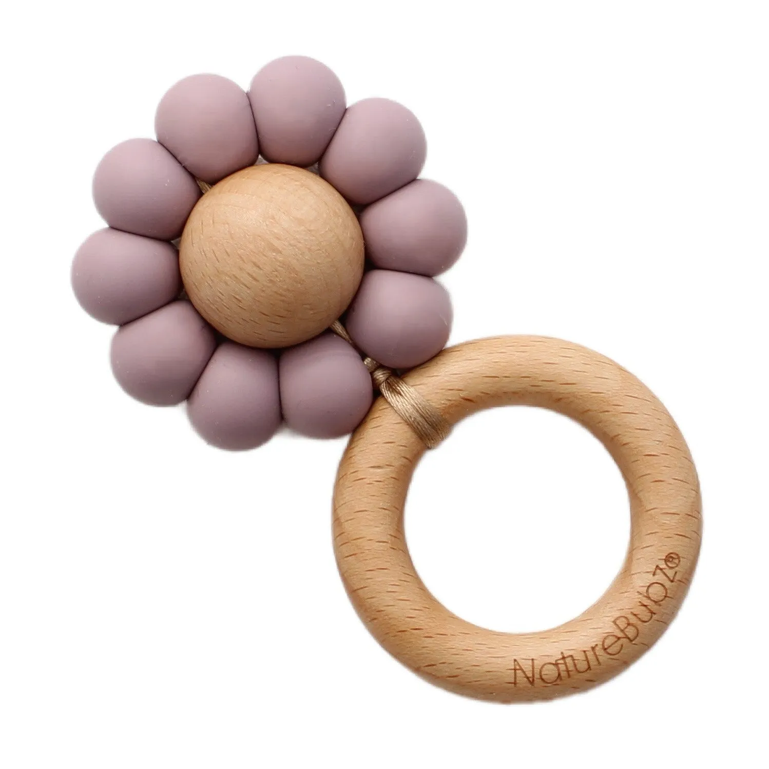 Nature Bubz BLOOM Rattle Teether