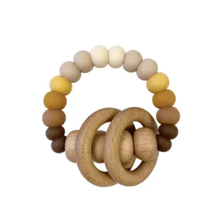 Nature Bubz RAINBOW Rattle Teether (Asstd)