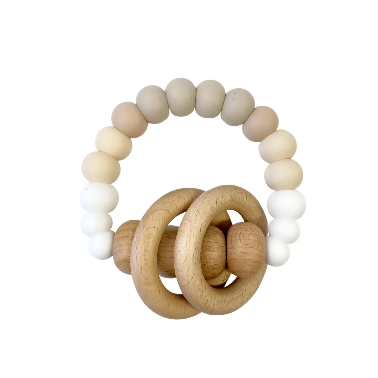 Nature Bubz RAINBOW Rattle Teether (Asstd)