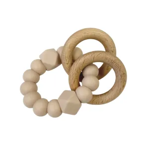 Nature Bubz SAGA Rattle Teether (Asstd)