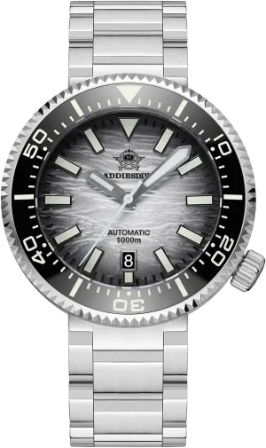 NH35A hearth shower allude lag Synthetic Sapphire Scuba Diver Watches for Men ADDIESDIVE Automatic Dive Watch 1000 M Waterproof Helium Escape Valve 
