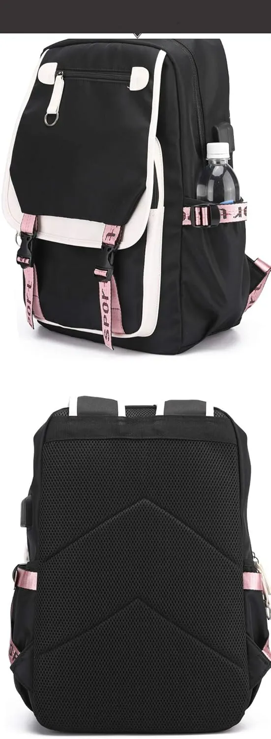 ni Tenshi ga Maiorita! Backpack Cosplay flow igneous Mochila Rucksack Backpack (9) Anime Watashi 