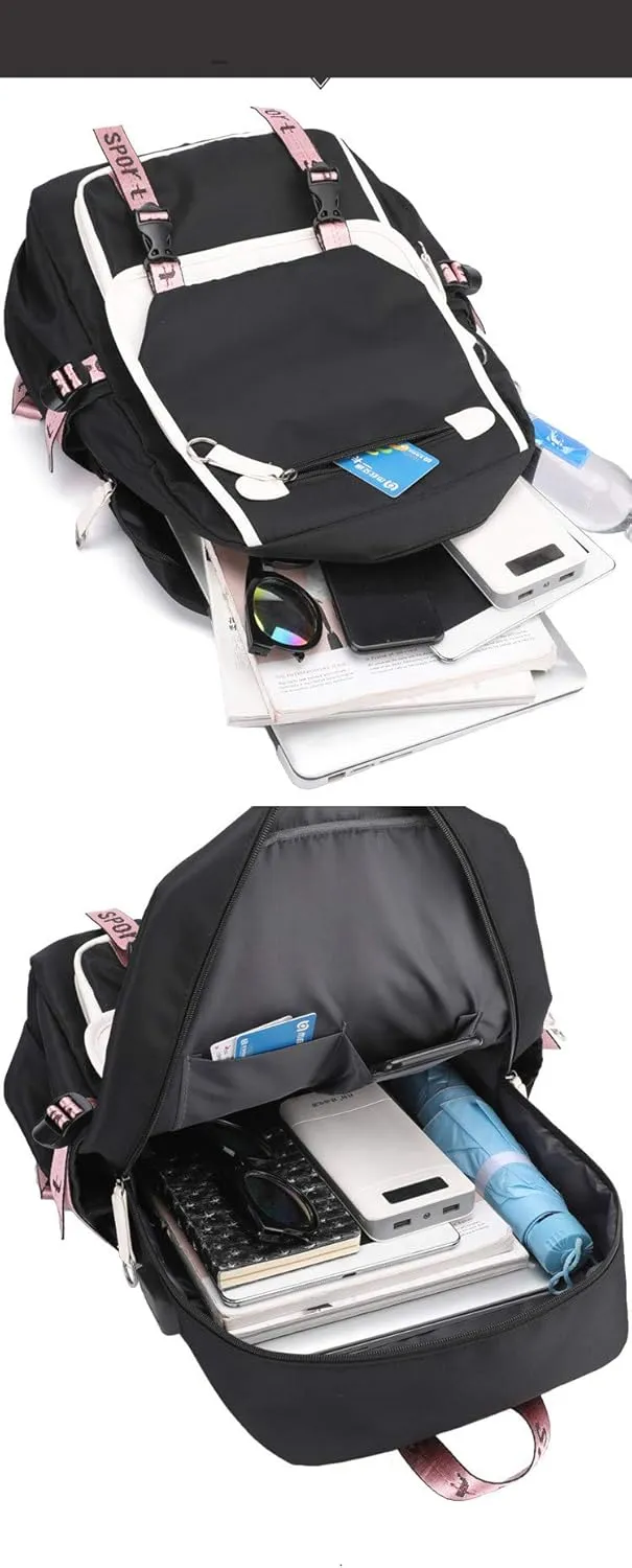 ni Tenshi ga Maiorita! Backpack Cosplay flow igneous Mochila Rucksack Backpack (9) Anime Watashi 
