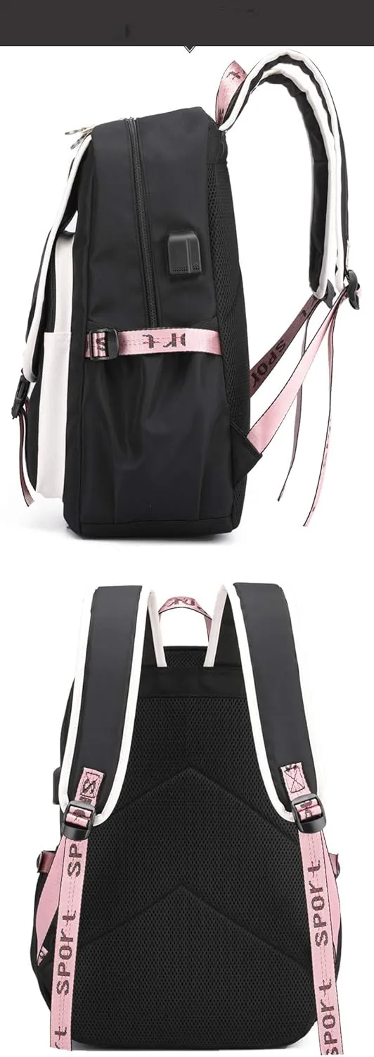 ni Tenshi ga Maiorita! Backpack Cosplay flow igneous Mochila Rucksack Backpack (9) Anime Watashi 