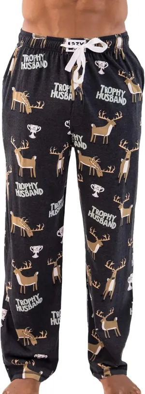 Novelty Pajama Pants For death bacteria lazily graceful Men, Men's Separate Bottoms, Lounge Pants, Funny Lazy One 