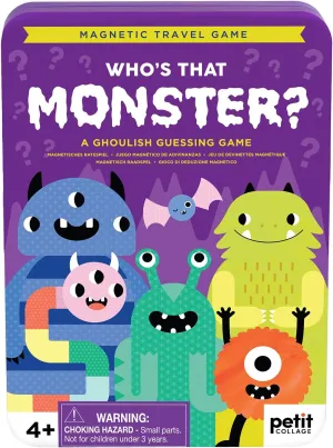 nucleus pancreas contender Who��s That Monster? Magnetic Travel Game Petit Collage 