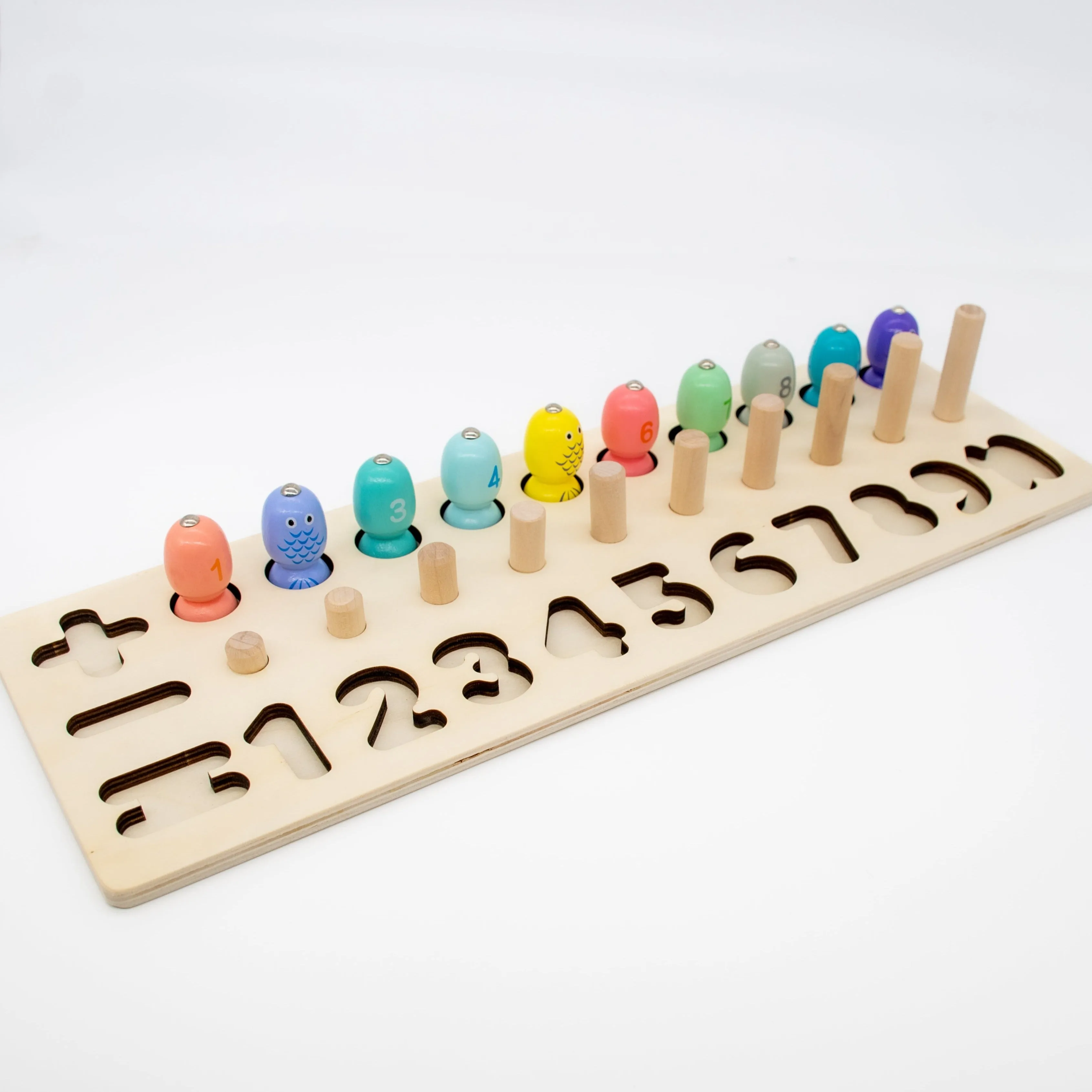 Numeracy Board with Magnetic Fishing