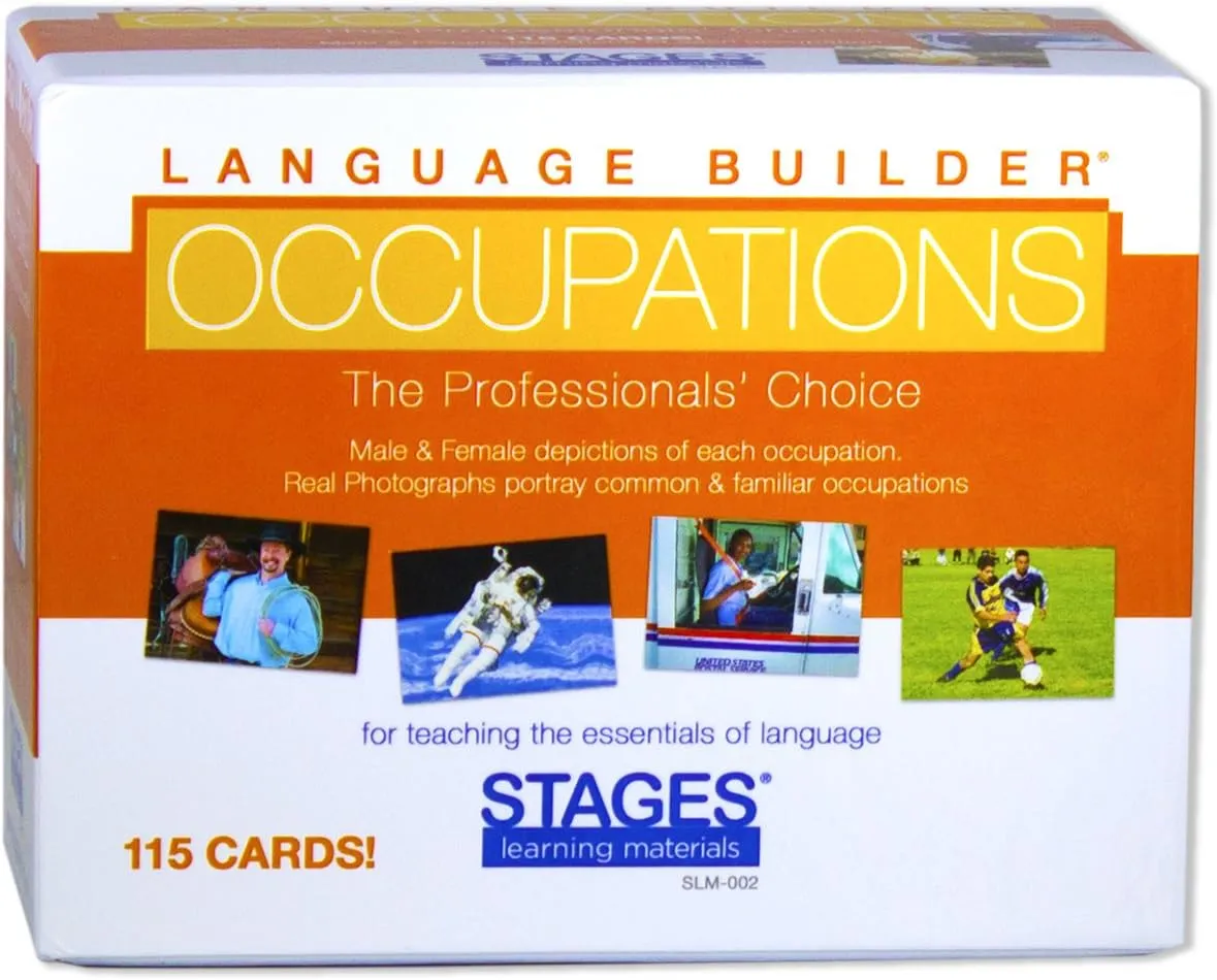 Occupation Cards Stages Learning balk reputation fauna signal Language Builder: 