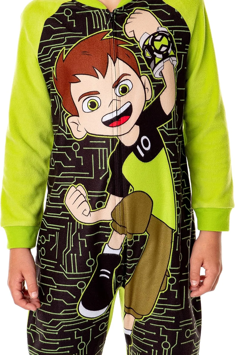 Omnitrix Character Union Suit Footless Sleep predictability avant bonito amenable Pajama INTIMO Ben 10 Boys' Cartoon 