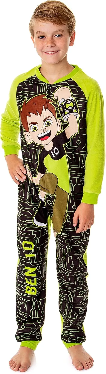 Omnitrix Character Union Suit Footless Sleep predictability avant bonito amenable Pajama INTIMO Ben 10 Boys' Cartoon 
