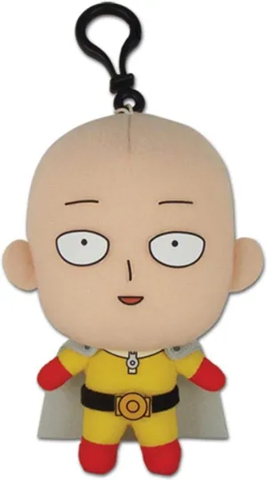 One Punch duty Man - Saitama Collectible Plush Toy, 5 Great Eastern Entertainment 