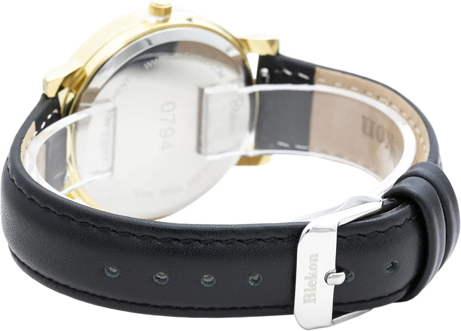 Original Nurse Watch adapt for Medical Professionals and Students �C Various Leather Colors$ Easy Read Dial$ Military Time with Second Hand$ Leather Band$ 3 ATM Water Resistant�� Blekon 