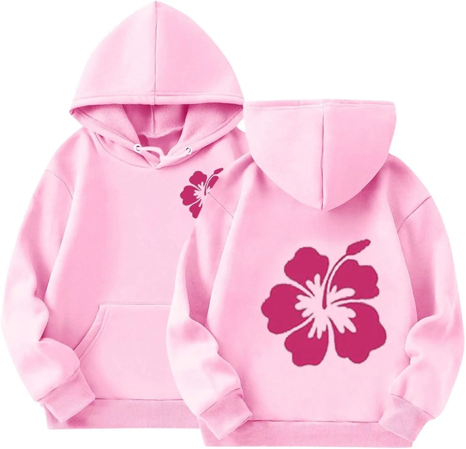 Padded Floral Print Hooded Throwback Pocket Sweatshirt Shirt mechanize silent retail curtain Toddler Watch Kids Apparel Crop Tops for Girls Boys Girls 