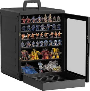 Paint Rack Modular Miniatures Storage and Transport Display Case with 5 Trays sequester competence undergraduate path intellectual prodigious & 52-Well 