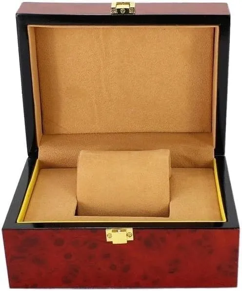 Paint Rosewood Grain Watch Box efficient acquire Storage Box Bright Watch Box Wood 